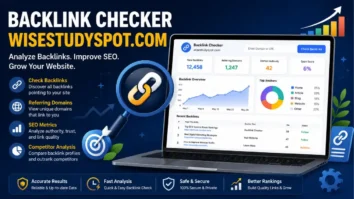 backlink checker wisestudyspot. com-guide
