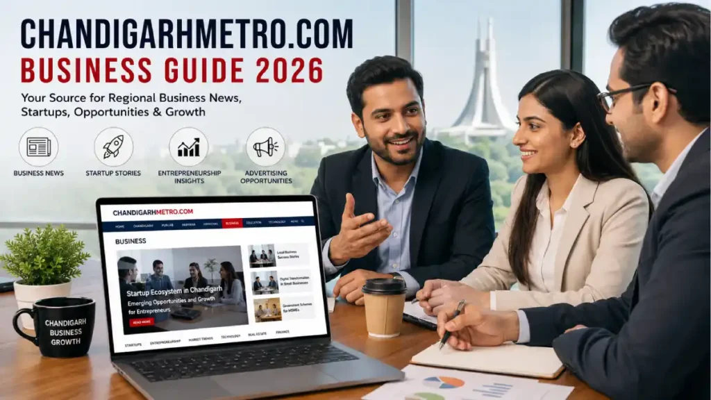 Chandigarhmetro.com Business: Complete Guide to News, Startups, Advertising & Business Opportunities (2026)
