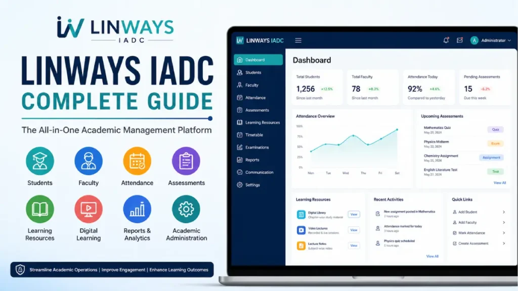 Linways IADC Linways: Complete Guide to the Academic Management Platform, Features, Login, and Student Workflow